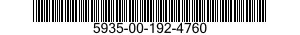 5935-00-192-4760 PLUG,TELEPHONE 5935001924760 001924760