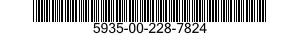 5935-00-228-7824 BACKSHELL,ELECTRICAL CONNECTOR 5935002287824 002287824
