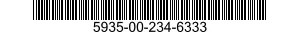 5935-00-234-6333 CONNECTOR,ELECTRICAL 5935002346333 002346333