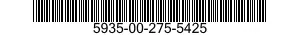 5935-00-275-5425 SHELL,ELECTRICAL CONNECTOR 5935002755425 002755425