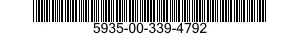 5935-00-339-4792 CONNECTOR,RECEPTACLE,ELECTRICAL 5935003394792 003394792