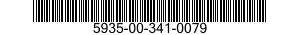 5935-00-341-0079 ADAPTER,CABLE CLAMP TO CONNECTOR 5935003410079 003410079