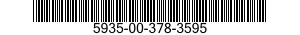 5935-00-378-3595 CONNECTOR,RECEPTACLE,ELECTRICAL 5935003783595 003783595