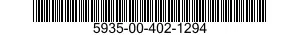 5935-00-402-1294 CONNECTOR,RECEPTACLE,ELECTRICAL 5935004021294 004021294
