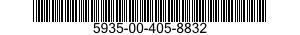 5935-00-405-8832 PLATE,RETAINING,ELECTRICAL CONNECTOR 5935004058832 004058832