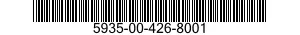5935-00-426-8001 SOCKET,PLUG-IN ELECTRONIC COMPONENTS 5935004268001 004268001