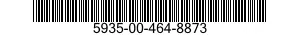 5935-00-464-8873 BRACKET,ELECTRICAL CONNECTOR 5935004648873 004648873