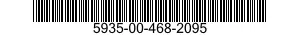 5935-00-468-2095 CONNECTOR BODY,RECEPTACLE,ELECTR 5935004682095 004682095