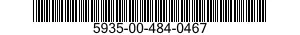 5935-00-484-0467 CONNECTOR,RECEPTACLE,ELECTRICAL 5935004840467 004840467