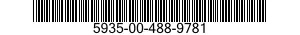 5935-00-488-9781 SOCKET,PLUG-IN ELECTRONIC COMPON 5935004889781 004889781
