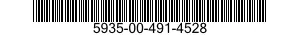 5935-00-491-4528 CONNECTOR,PLUG,ELECTRICAL 5935004914528 004914528