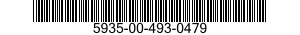 5935-00-493-0479 CONNECTOR,RECEPTACLE,ELECTRICAL 5935004930479 004930479