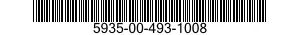 5935-00-493-1008 CONNECTOR,PLUG,ELECTRICAL 5935004931008 004931008