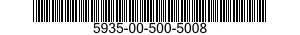5935-00-500-5008 COVER,ELECTRICAL CONNECTOR 5935005005008 005005008