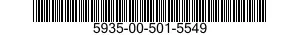 5935-00-501-5549 SOCKET,PLUG-IN ELECTRONIC COMPONENTS 5935005015549 005015549