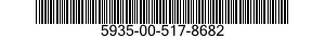 5935-00-517-8682 CONNECTOR,RECEPTACLE,ELECTRICAL 5935005178682 005178682