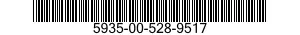 5935-00-528-9517 CONNECTOR BODY,PLUG,ELECTRICAL 5935005289517 005289517