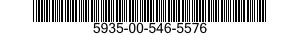 5935-00-546-5576 CONNECTOR,RECEPTACLE,ELECTRICAL 5935005465576 005465576