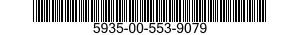 5935-00-553-9079 SOCKET,PLUG-IN ELECTRONIC COMPONENTS 5935005539079 005539079