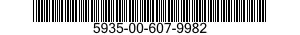 5935-00-607-9982 CONNECTOR,PLUG,ELECTRICAL 5935006079982 006079982