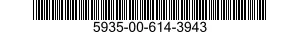 5935-00-614-3943 ADAPTER,CABLE CLAMP TO CONNECTOR 5935006143943 006143943