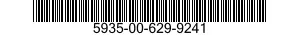 5935-00-629-9241 CONNECTOR,PLUG,ELECTRICAL 5935006299241 006299241