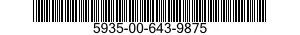 5935-00-643-9875 ADAPTER,CONNECTOR 5935006439875 006439875