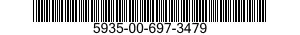 5935-00-697-3479 CONNECTOR,RECEPTACLE,ELECTRICAL 5935006973479 006973479