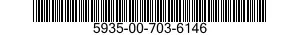 5935-00-703-6146 CONNECTOR,PLUG,ELECTRICAL 5935007036146 007036146