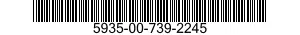 5935-00-739-2245 ADAPTER,CONNECTOR 5935007392245 007392245