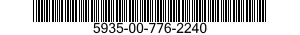 5935-00-776-2240 SHELL,ELECTRICAL CONNECTOR 5935007762240 007762240