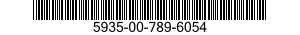 5935-00-789-6054 CONNECTOR,RECEPTACLE,ELECTRICAL 5935007896054 007896054