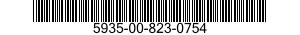 5935-00-823-0754 CONNECTOR BODY,RECEPTACLE,ELECTRICAL 5935008230754 008230754