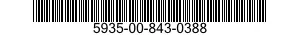 5935-00-843-0388 CONNECTOR,PLUG,ELECTRICAL 5935008430388 008430388