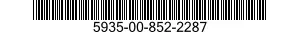 5935-00-852-2287 CONNECTOR,RECEPTACLE,ELECTRICAL 5935008522287 008522287