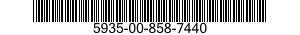 5935-00-858-7440 POLARIZING KEY,ELECTRICAL CONNECTOR 5935008587440 008587440