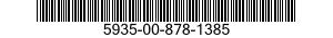 5935-00-878-1385 CONNECTOR,RECEPTACLE,ELECTRICAL 5935008781385 008781385