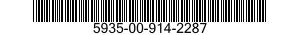 5935-00-914-2287 CONNECTOR,RECEPTACLE,ELECTRICAL 5935009142287 009142287