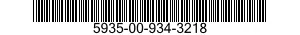 5935-00-934-3218 SOCKET,PLUG-IN ELECTRONIC COMPONENTS 5935009343218 009343218
