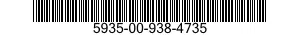 5935-00-938-4735 SOCKET,PLUG-IN ELECTRONIC COMPO 5935009384735 009384735