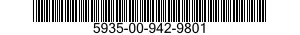 5935-00-942-9801  5935009429801 009429801