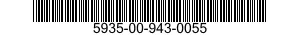 5935-00-943-0055 CONNECTOR,PLUG,ELECTRICAL 5935009430055 009430055
