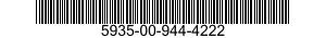 5935-00-944-4222 SOCKET,PLUG-IN ELECTRONIC COMPON 5935009444222 009444222