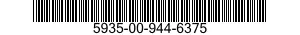 5935-00-944-6375 BACKSHELL,ELECTRICAL CONNECTOR 5935009446375 009446375