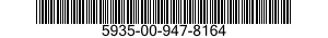 5935-00-947-8164 CONNECTOR,PLUG,ELECTRICAL 5935009478164 009478164