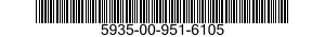 5935-00-951-6105  5935009516105 009516105