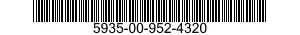 5935-00-952-4320  5935009524320 009524320