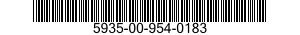 5935-00-954-0183  5935009540183 009540183