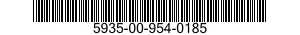 5935-00-954-0185  5935009540185 009540185