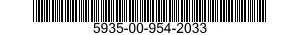 5935-00-954-2033  5935009542033 009542033